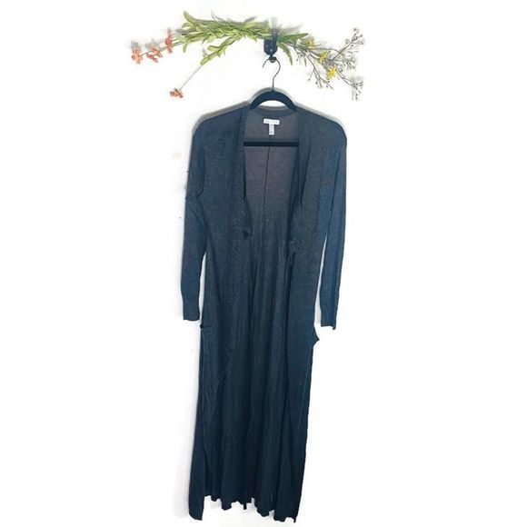 5 for $30 Leith Cardigan Sweater Gray Women’s Size Medium Excellent Condition - Picture 1 of 4